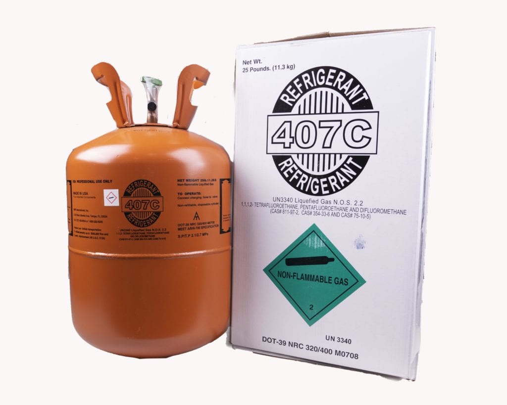 R407C REFRIGERANT 25 LB Ability Refrigerants