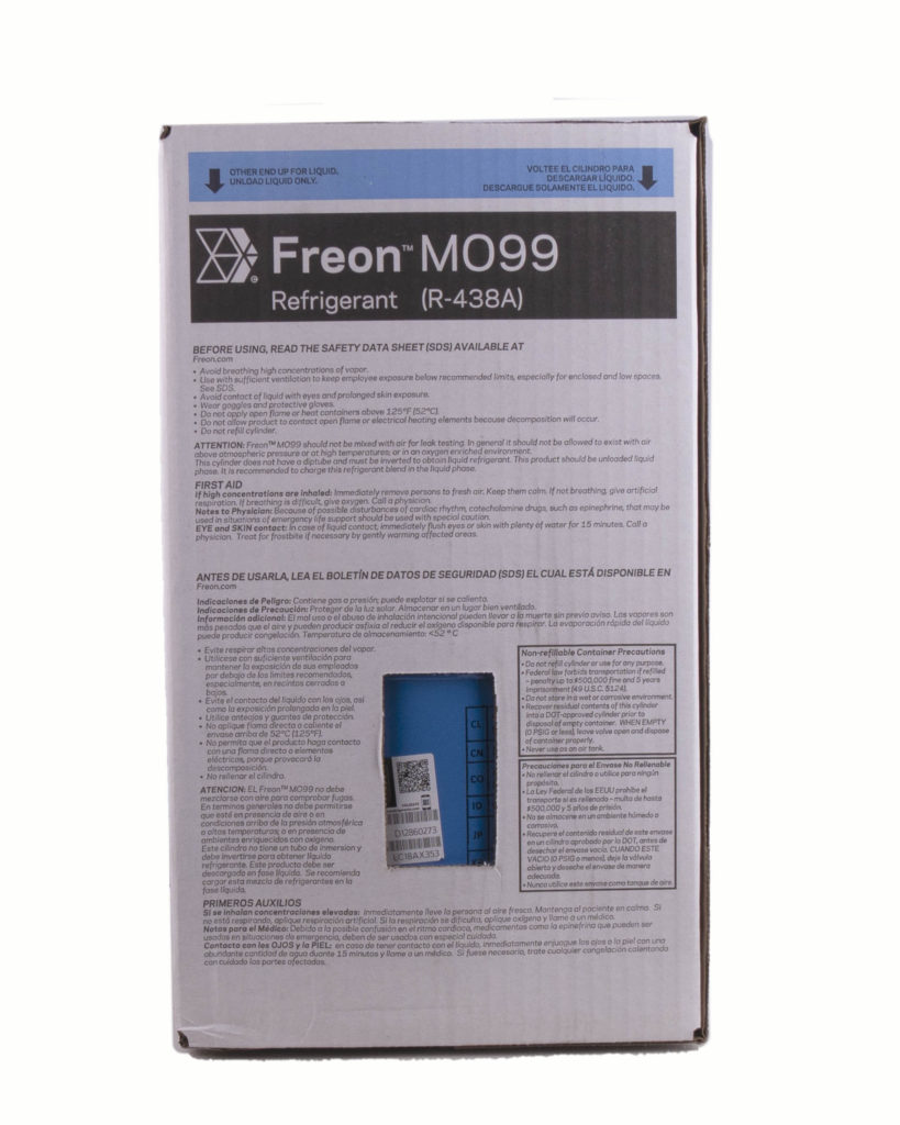 MO99 REFRIGERANT 25 LBS Ability Refrigerants