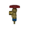 Refrigerant Tank Liquid Valve 400 PSI 3/4" MPT Fittings DipTube Included